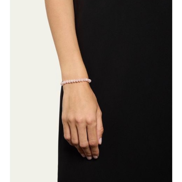 NWOT JIA JIA Set of 2 Healing Crystal Bracelets- Rose Quartz & Aventurine - Picture 2 of 2